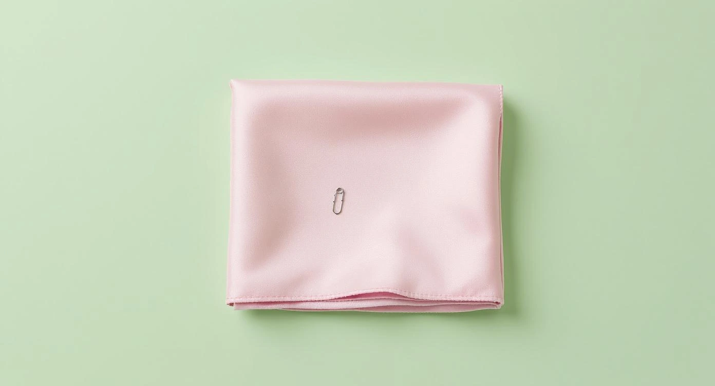 Soft pink fabric representing sensitivity and support for sexual assault survivors
