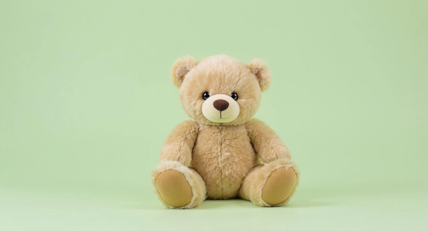 Teddy bear representing childhood trauma and therapeutic healing