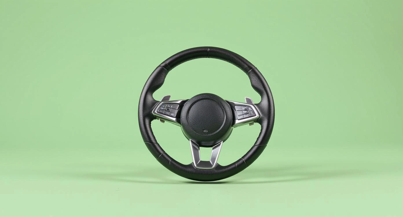 Car steering wheel representing motor vehicle accident trauma treatment