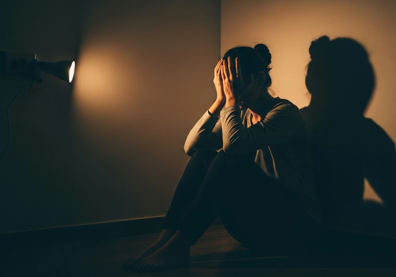 Calm therapeutic setting representing anxiety treatment support